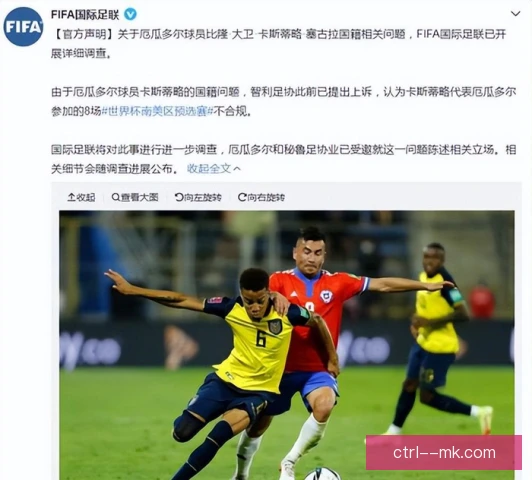 南美杯名额分配争议升级，多国足协公开表达不满